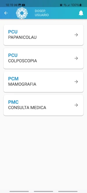 DOSEP móvil Screenshot 3