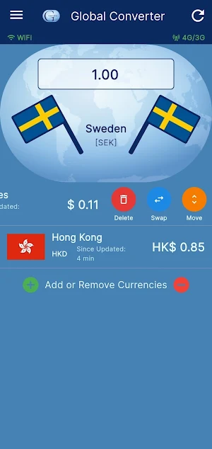 Global Converter: Currency Screenshot 3