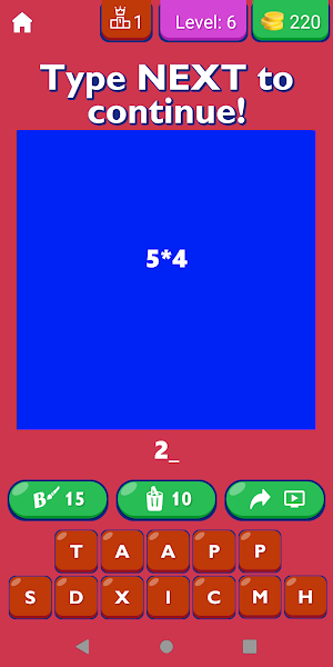Maths Multiplication Quiz Game Screenshot 0