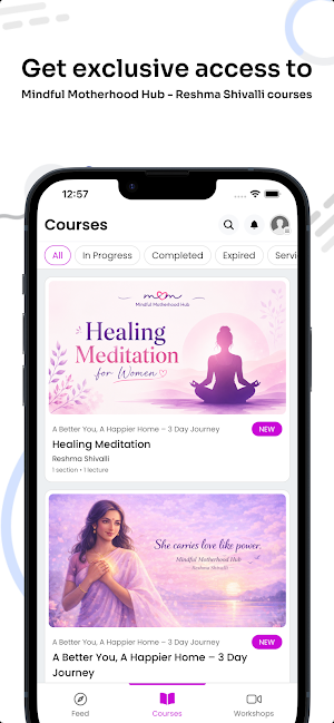 Mindful Motherhood Hub Screenshot 2