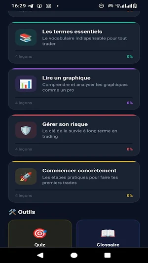 Apprendre le trading Screenshot 2