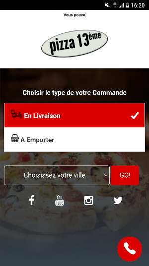 Allo Pizza Express Screenshot 0