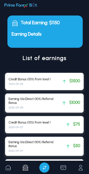PrimeForexBot Screenshot 2