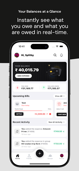 Splitby Screenshot 2