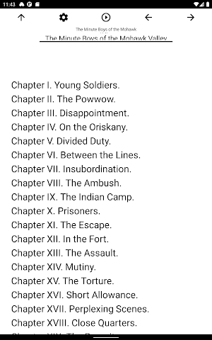 Book, The Minute Boys of the Mohawk Valley Screenshot 2