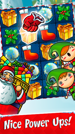 Xmas Swipe - Christmas Chain Connect Match 3 Game Screenshot 1