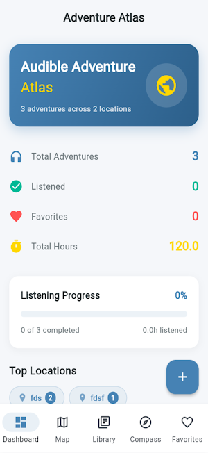 Audible Adventure Atlas Screenshot 0