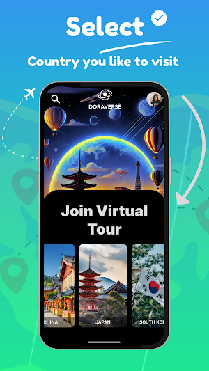 Doraverse: Live Virtual Travel Screenshot 1