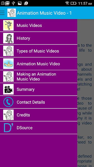 Animation Music Video - 1 Screenshot 1