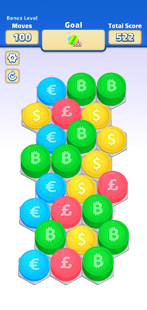 Hexa Stack Merge Puzzle Screenshot 1