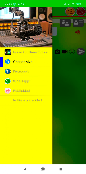 Radio guallana online Screenshot 2