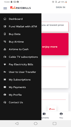 PAYDBILLS Screenshot 1