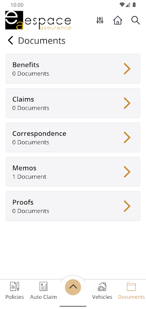 Espace Assurance enligne Screenshot 2