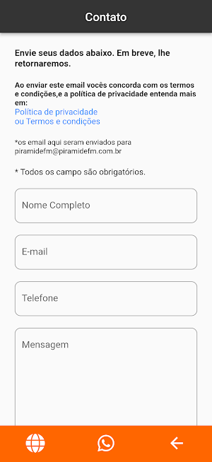Rádio Pirâmide Screenshot 3