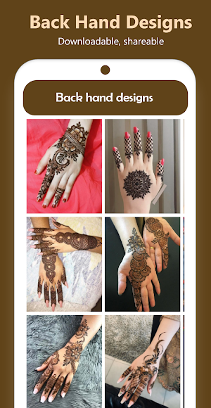 Modern Mehndi Designs - Henna Screenshot 3