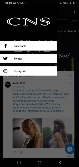 Rádio CNS Screenshot 1
