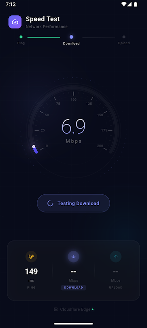 Speed Test Screenshot 1