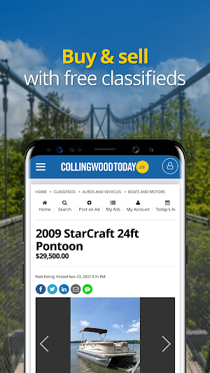 CollingwoodToday.ca Screenshot 3
