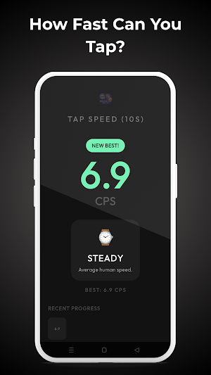 Reaction & Tap Speed Test Screenshot 1
