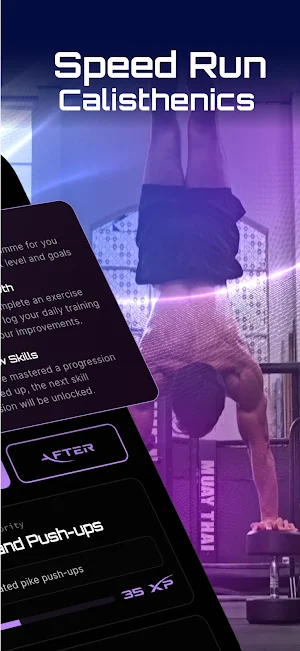 Gravitix: Learn Calisthenics Screenshot 1