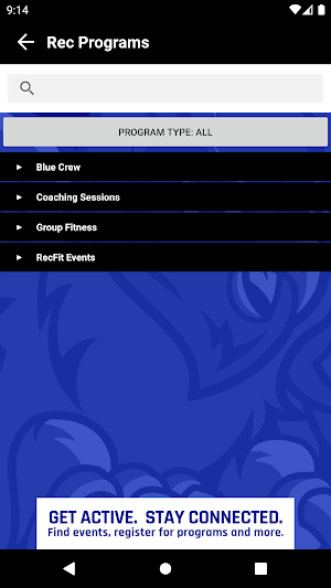 SCSU Recreation and Fitness Screenshot 2