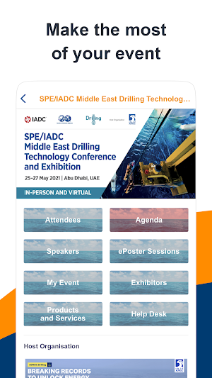 SPE/IADC MEDT Conference Screenshot 0