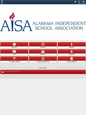 AISA Annual Conference Screenshot 1