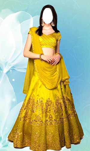 Lehenga Choli Photo Editor Screenshot 0