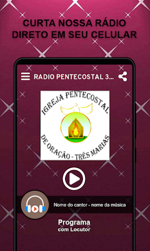 Radio Pentecostal 3 Marias Screenshot 1