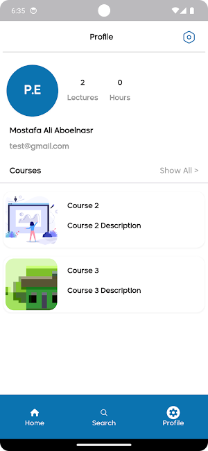 Professional Education Screenshot 0