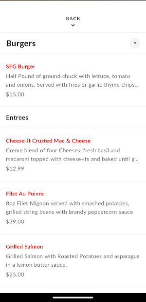 Stone Fire Grille Screenshot 2