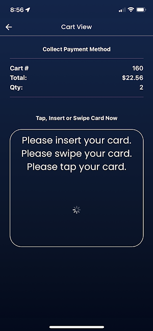 BookTix Card Reader Screenshot 2