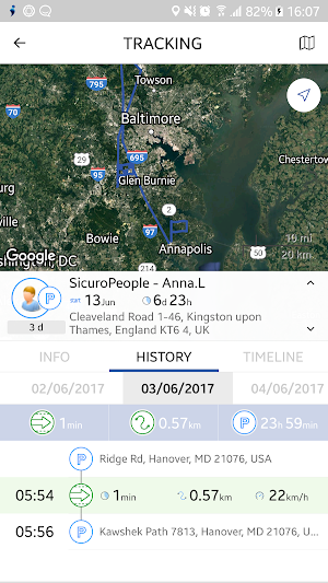 SicuroPeople Monitoring Screenshot 3