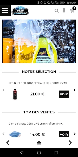 NANO CARWASH Screenshot 0