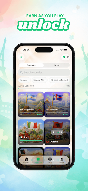 World Puzzle Blocks Screenshot 2