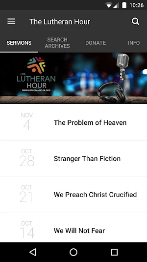 The Lutheran Hour® Screenshot 0