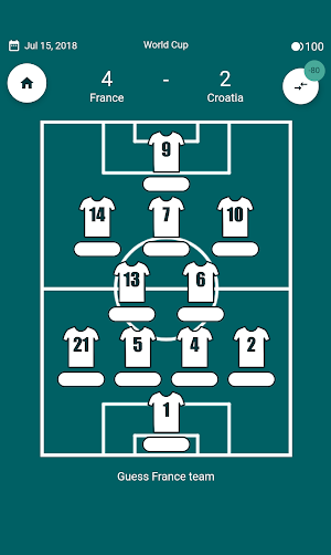 Guess Football Lineup Screenshot 2