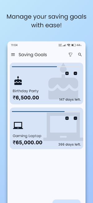 GreenStash: Track Your Savings Screenshot 0
