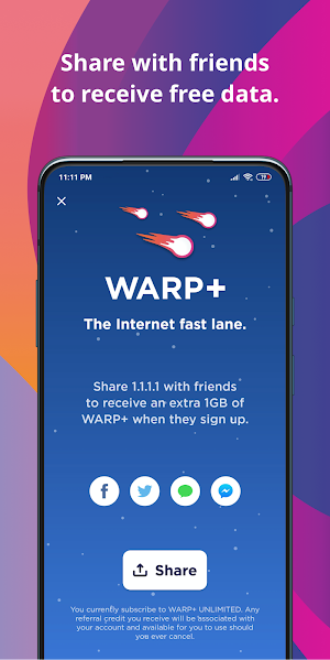 1111 VPN Proxy - VPN Lite Screenshot 2