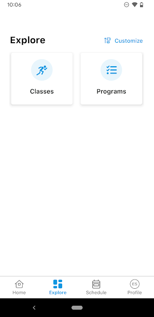 Getty Trust Fitness Center Screenshot 1