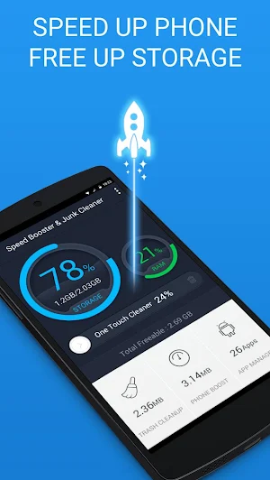 Phone Speed Booster - Junk Removal and Optimizer Screenshot 0