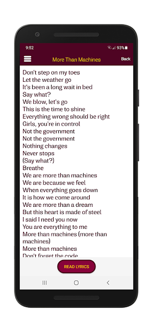 Bush Lyrics & Wallpapers Screenshot 3
