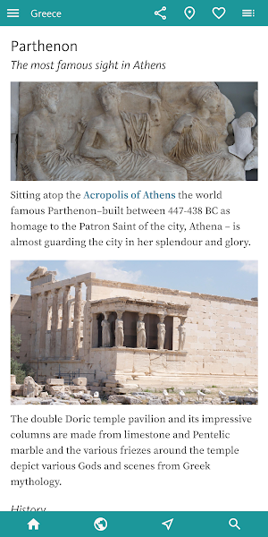 Greece's Best: Greek travel guide & trip planner Screenshot 1