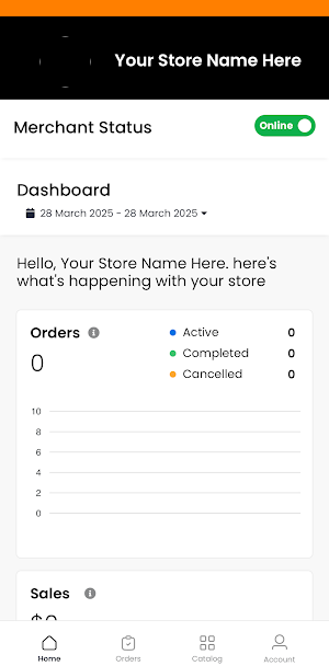 Rapid Eats Merchant Screenshot 2