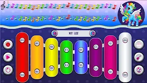 My Colorful Litle Pony Instrument Premium - Piano Screenshot 2