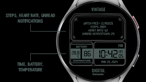 Vintage Console Watch Face Screenshot 1