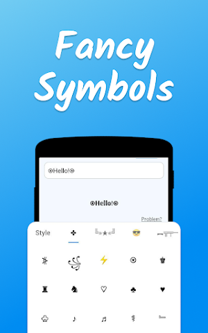 Stylish Text- Letter style change, cool text app Screenshot 1