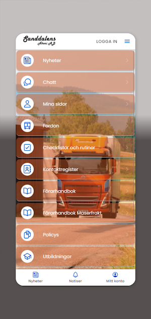 Sanddalens Åkeri AB Screenshot 0