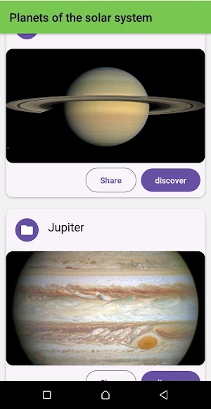 Solar system Screenshot 3