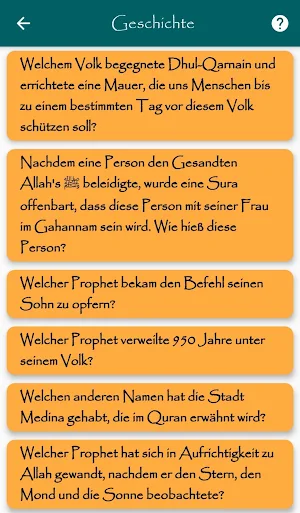 muslimquiz Screenshot 2
